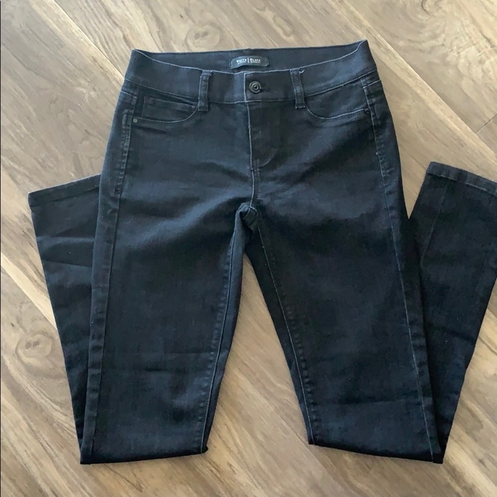 White House‎ Black Market Black Denim Jeans Skinny